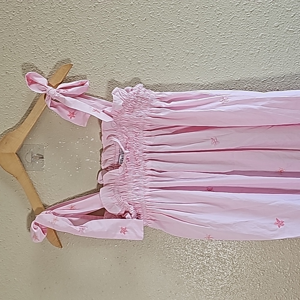 Emilia Collection handmade Maxi Pink Dress - Picture 2 of 6